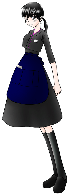 妻家房（さいかぼう）の制服のイラスト