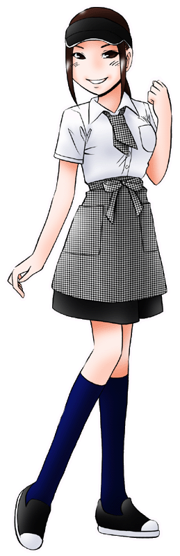 サンテオレの制服のイラスト