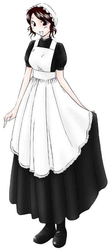 シャッツキステの制服のイラスト