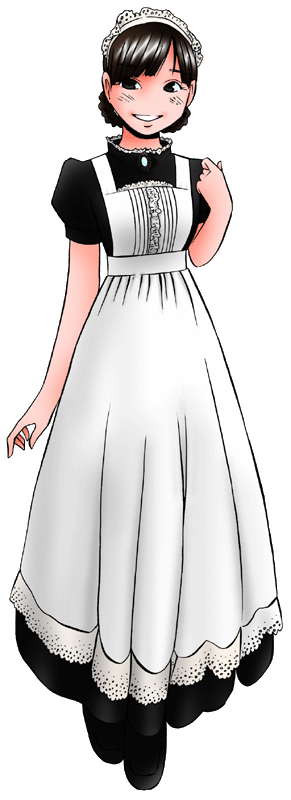 シャッツキステの制服のイラスト