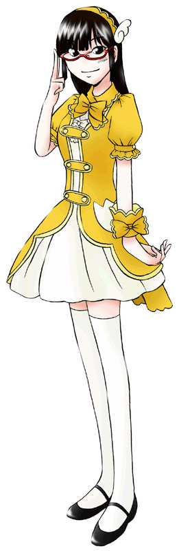 声優のたまごの制服のイラスト