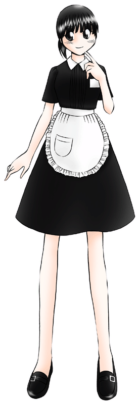 せんば自由軒の制服のイラスト