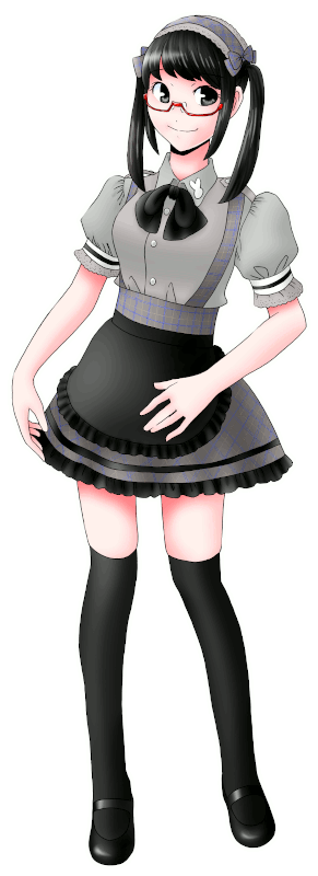 しゃち日記 の制服のイラスト