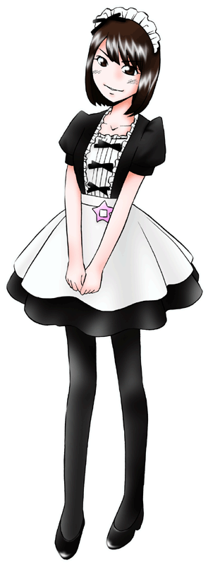 シュガーメイドの制服のイラスト
