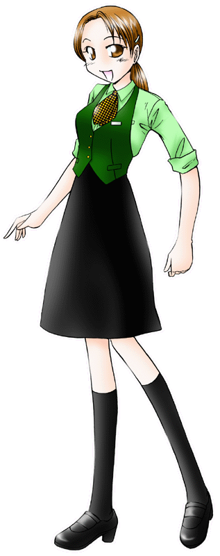 タパス＆タパスの制服のイラスト