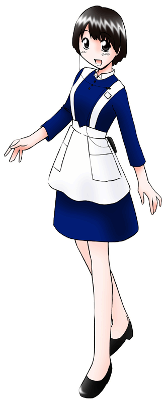 中国菜　陶陶 TAUTAU（タウタウ）の制服のイラスト