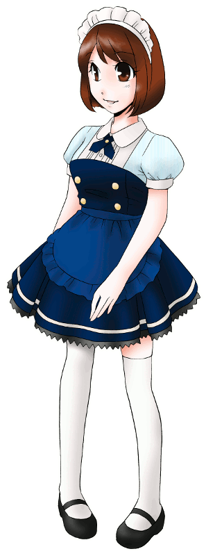 橙幻郷の制服のイラスト