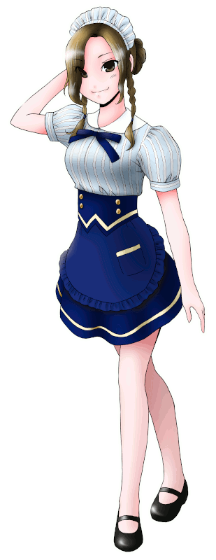 橙幻郷の制服のイラスト