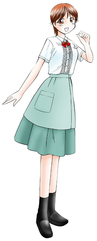 ヴィドフランスロイヤルの制服のイラスト