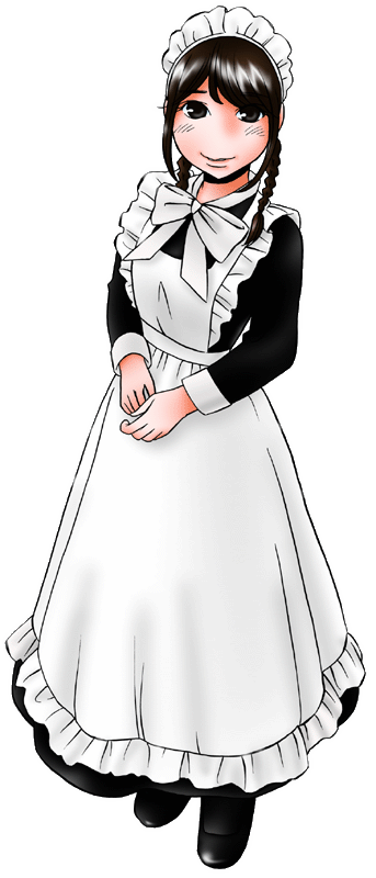 WonderParlourCafe ワンダーパーラーの制服のイラスト
