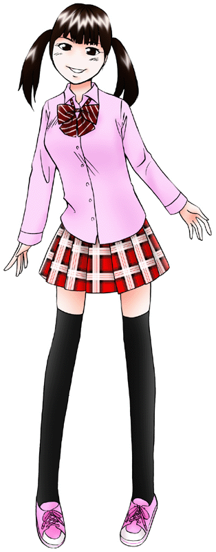 アイドルカフェ喫茶全力の制服のイラスト